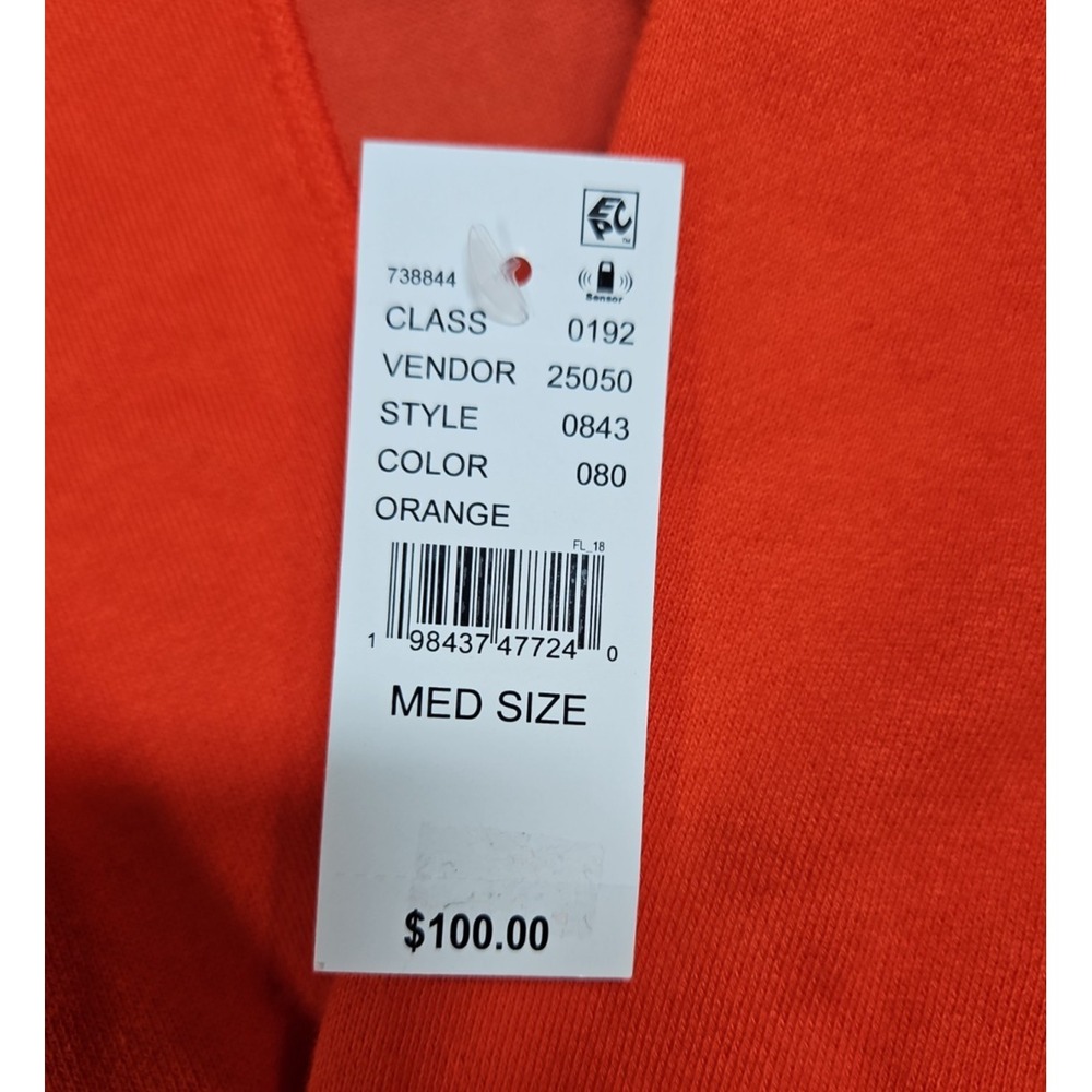 Reese Cooper Outdoor Supply RCOS Mens Orange Pullover Hoodie Size Medium NWT - Picture 4 of 9